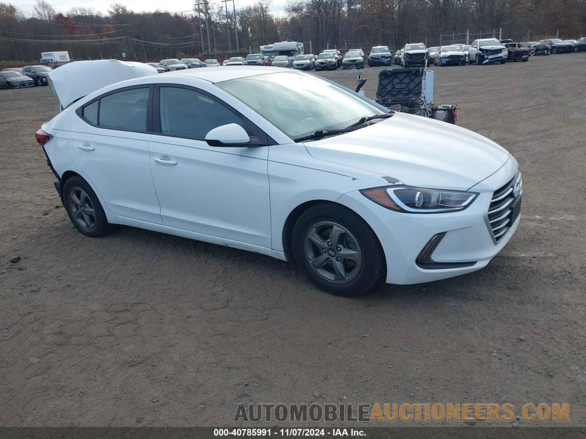 5NPD94LA3JH306858 HYUNDAI ELANTRA 2018