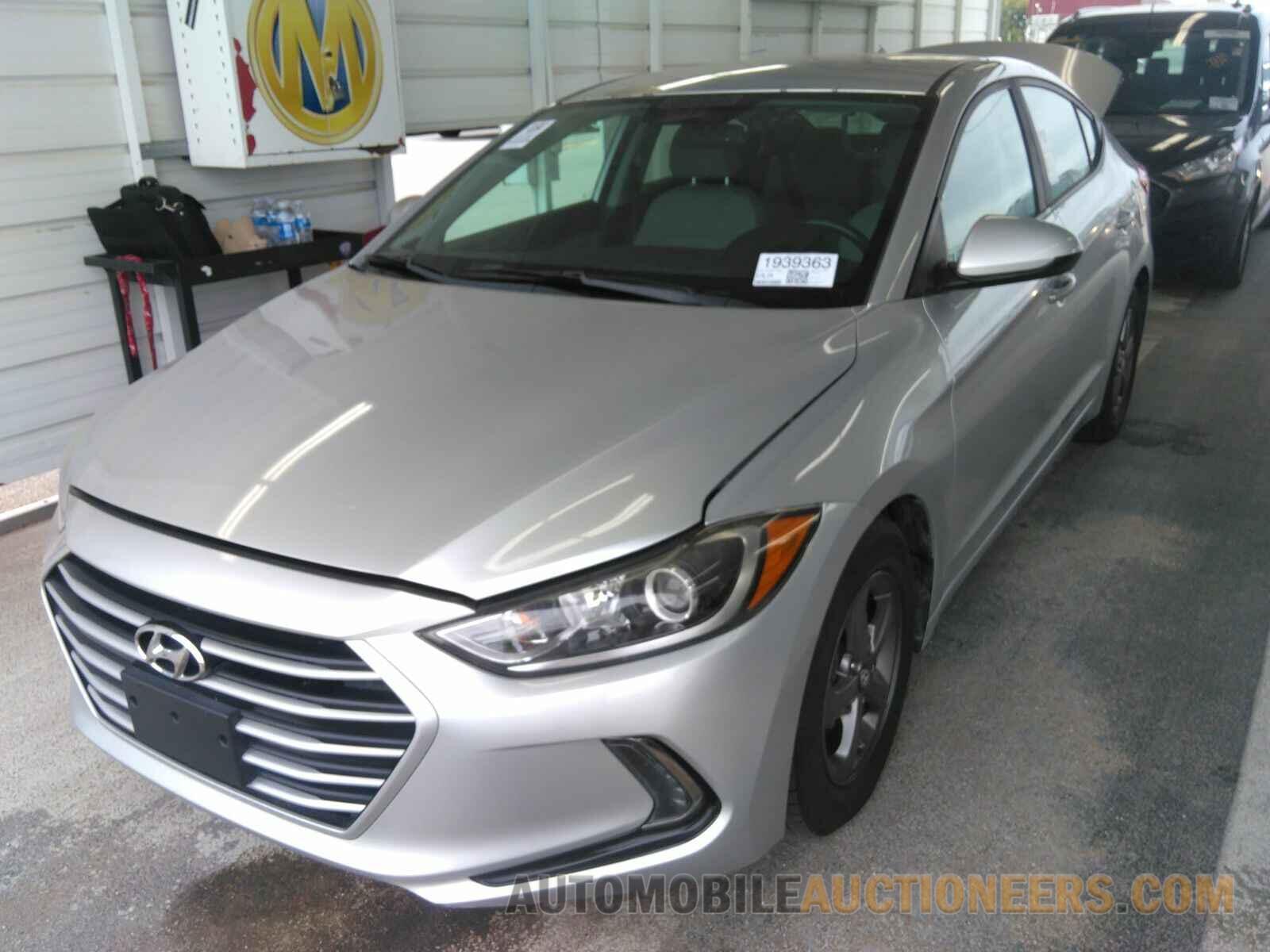 5NPD94LA4HH061062 Hyundai Elantra 2017