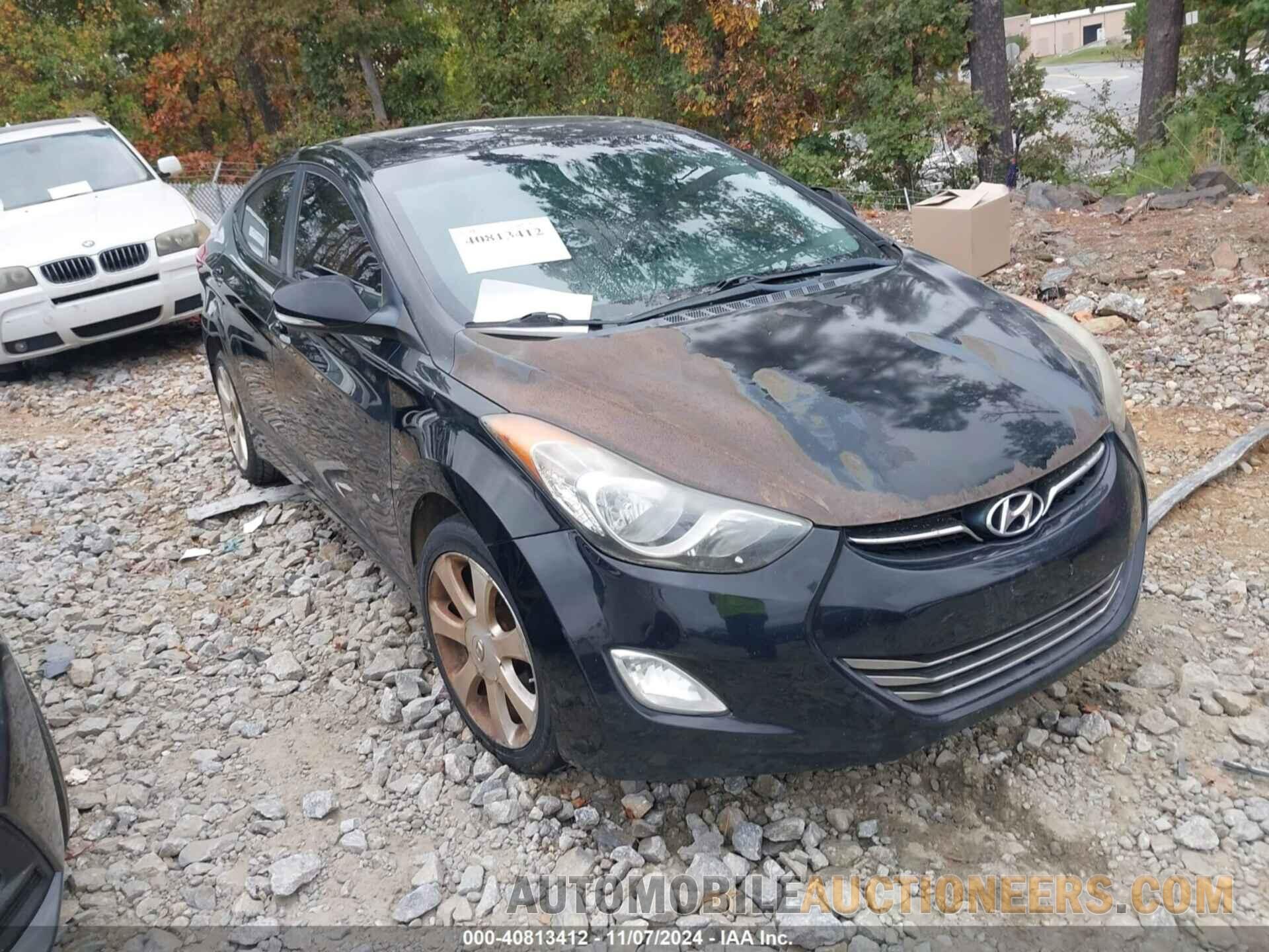 5NPDH4AE0CH091869 HYUNDAI ELANTRA 2012