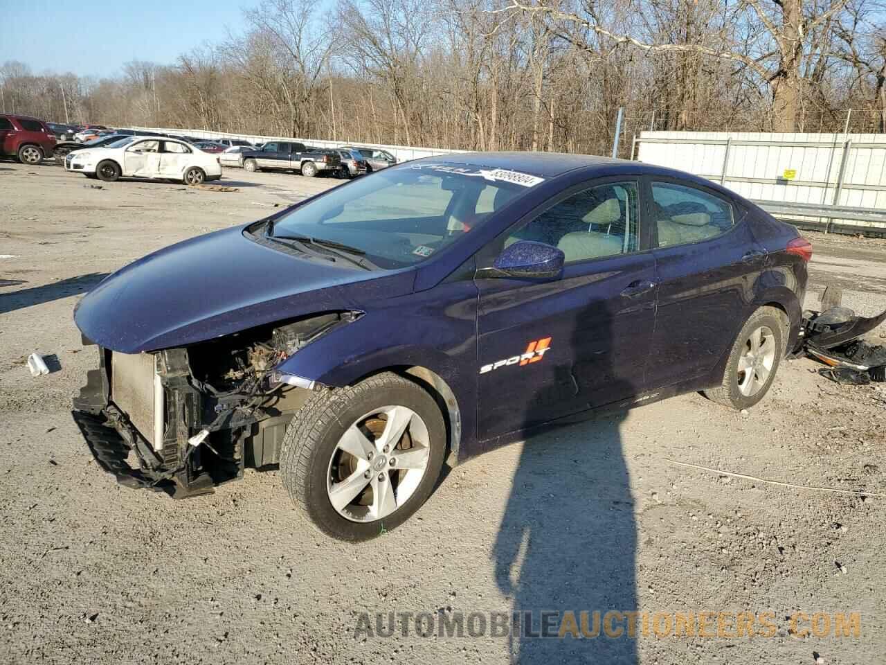 5NPDH4AE0CH097591 HYUNDAI ELANTRA 2012