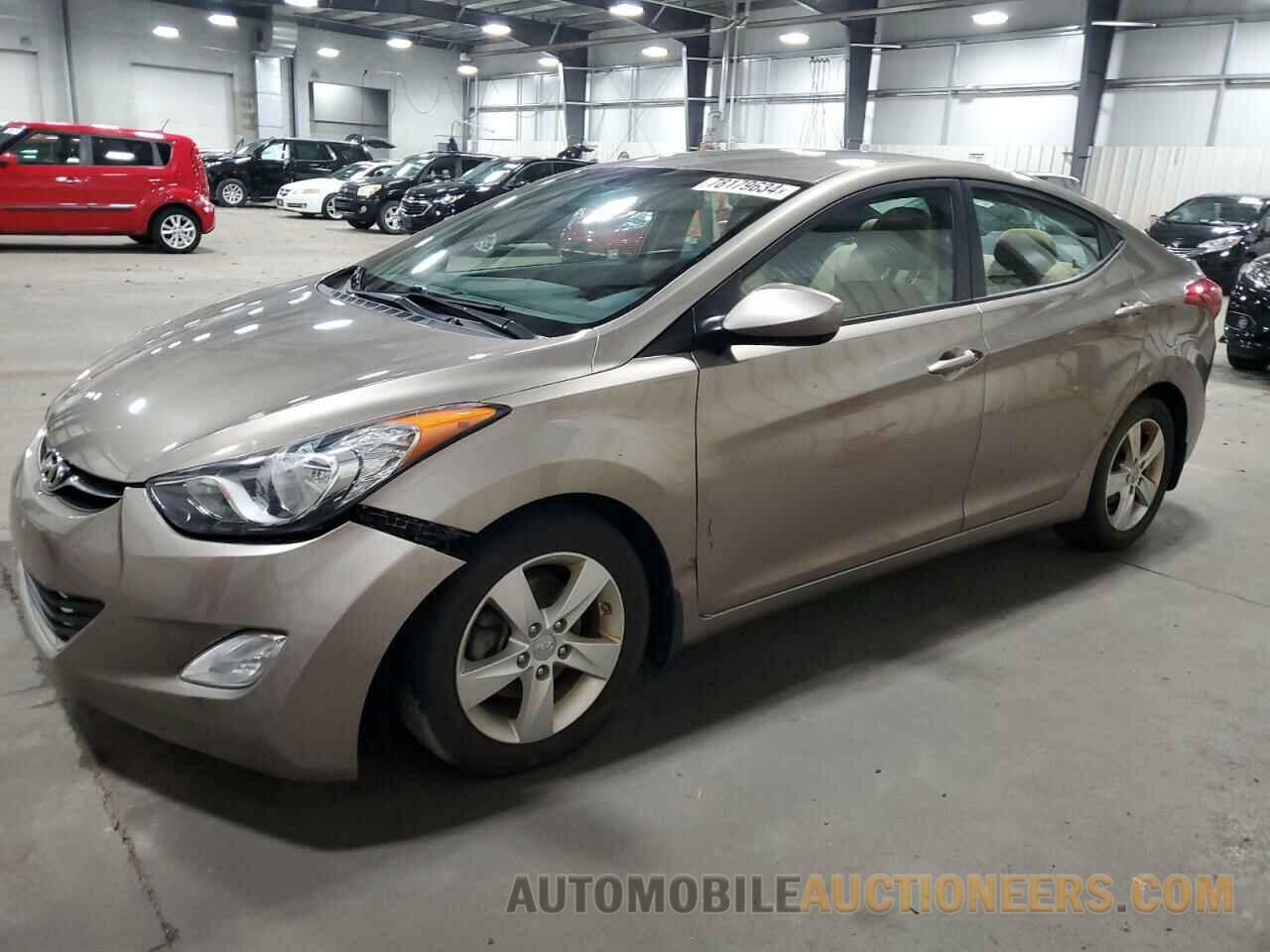 5NPDH4AE0DH280510 HYUNDAI ELANTRA 2013