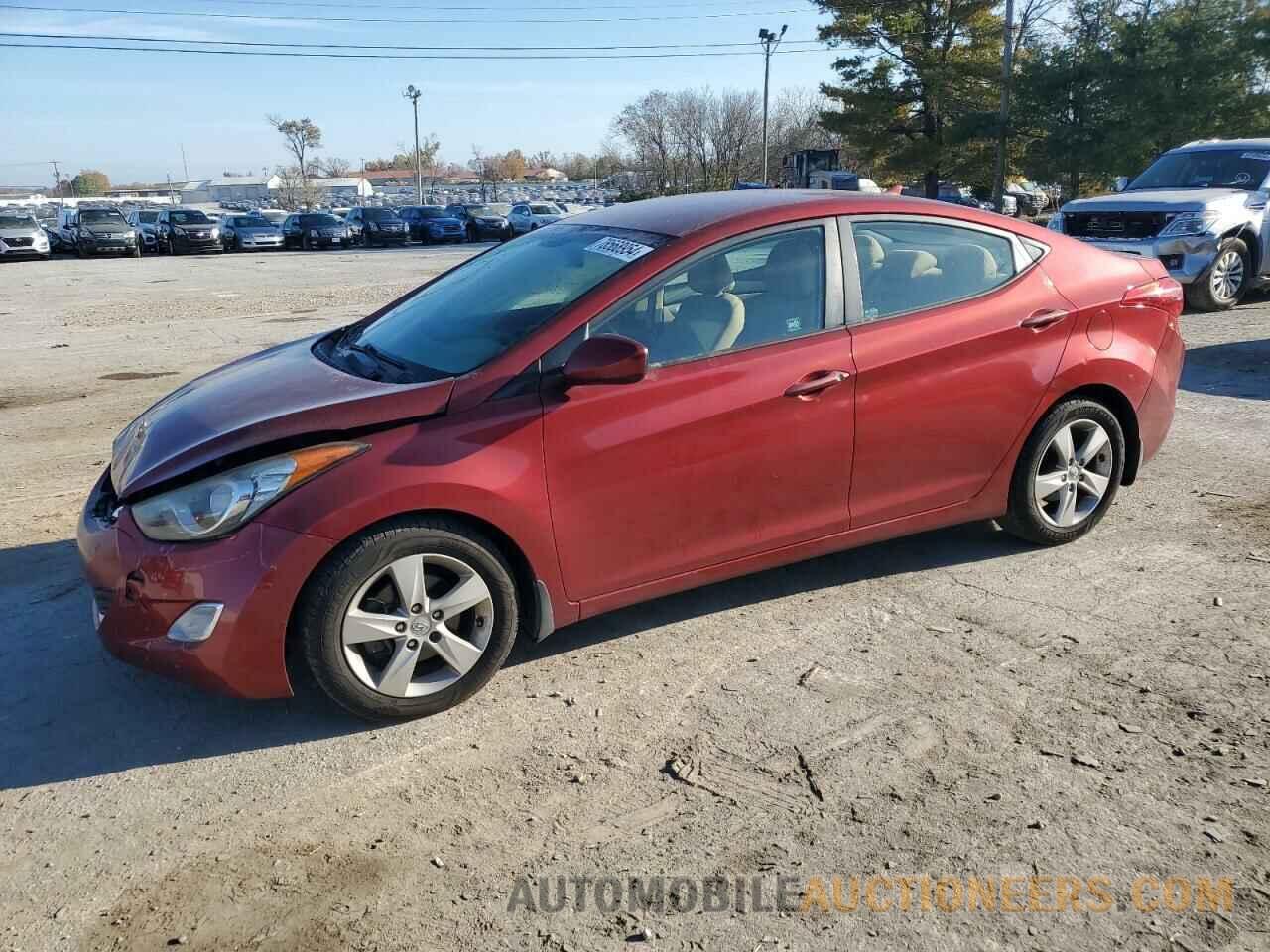 5NPDH4AE0DH298022 HYUNDAI ELANTRA 2013