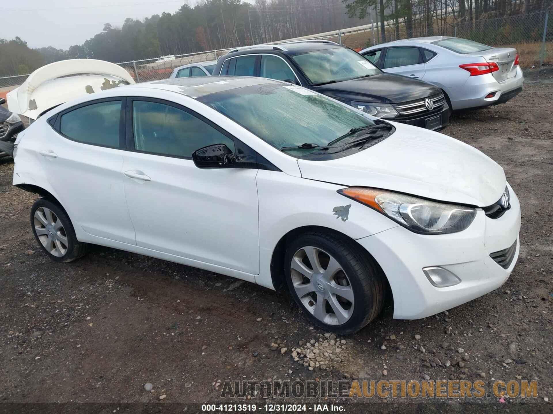 5NPDH4AE0DH309021 HYUNDAI ELANTRA 2013