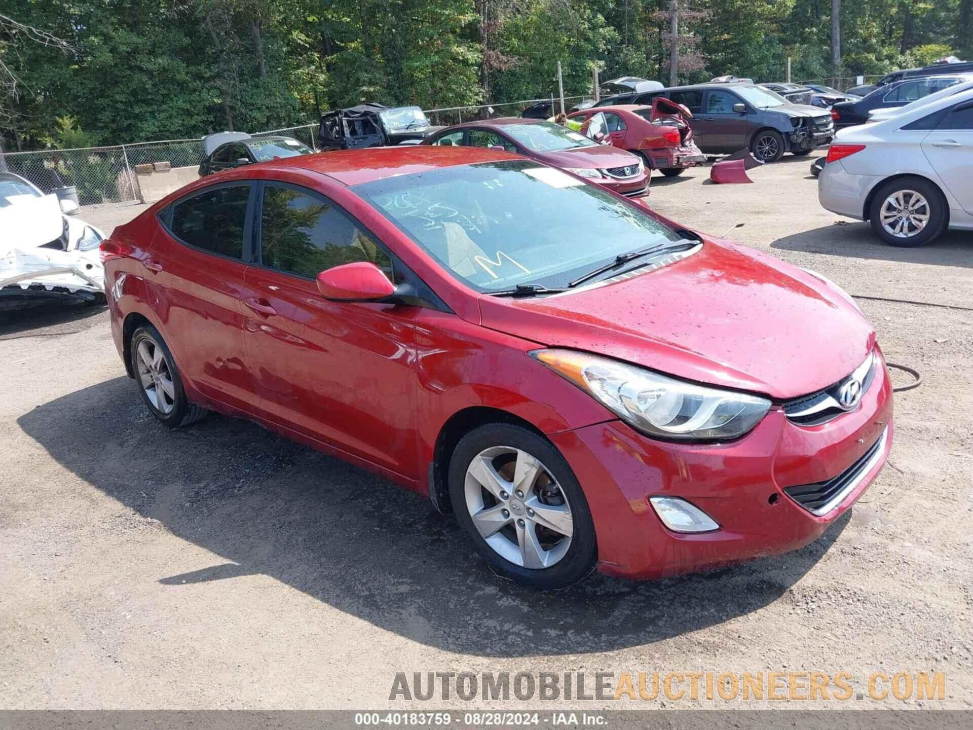 5NPDH4AE0DH361202 HYUNDAI ELANTRA 2013