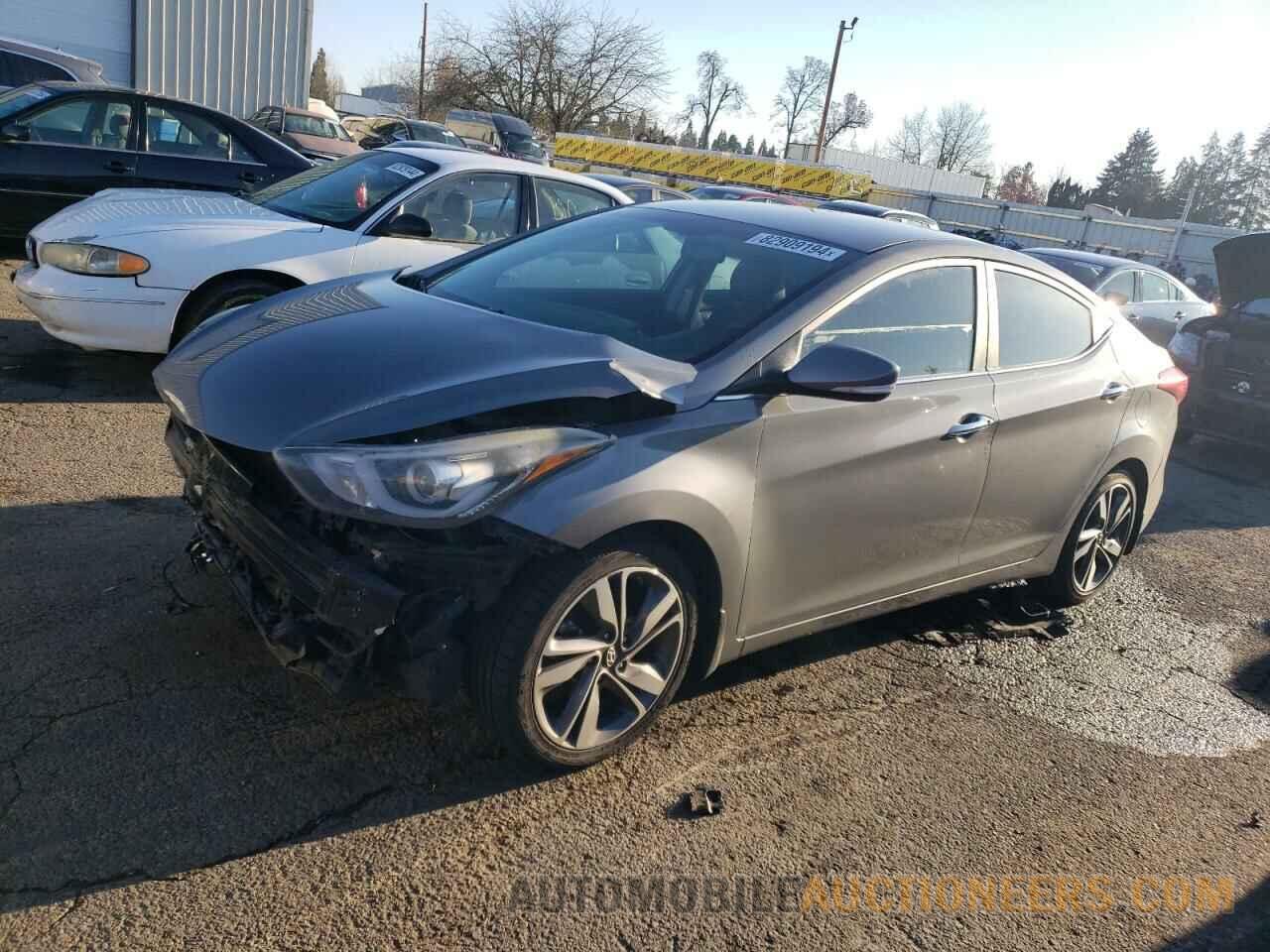 5NPDH4AE0EH470907 HYUNDAI ELANTRA 2014