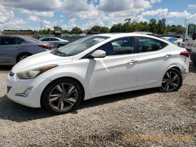 5NPDH4AE0EH490493 HYUNDAI ELANTRA 2014