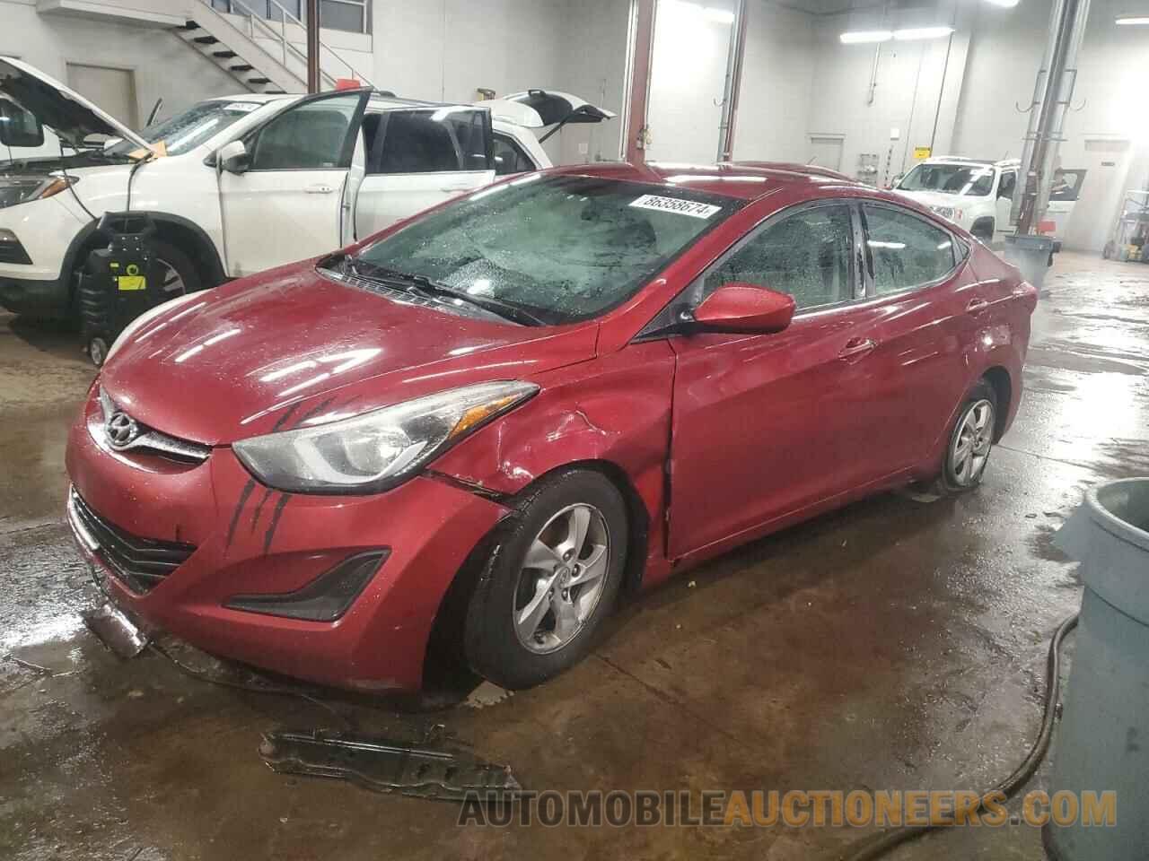 5NPDH4AE0EH543063 HYUNDAI ELANTRA 2014