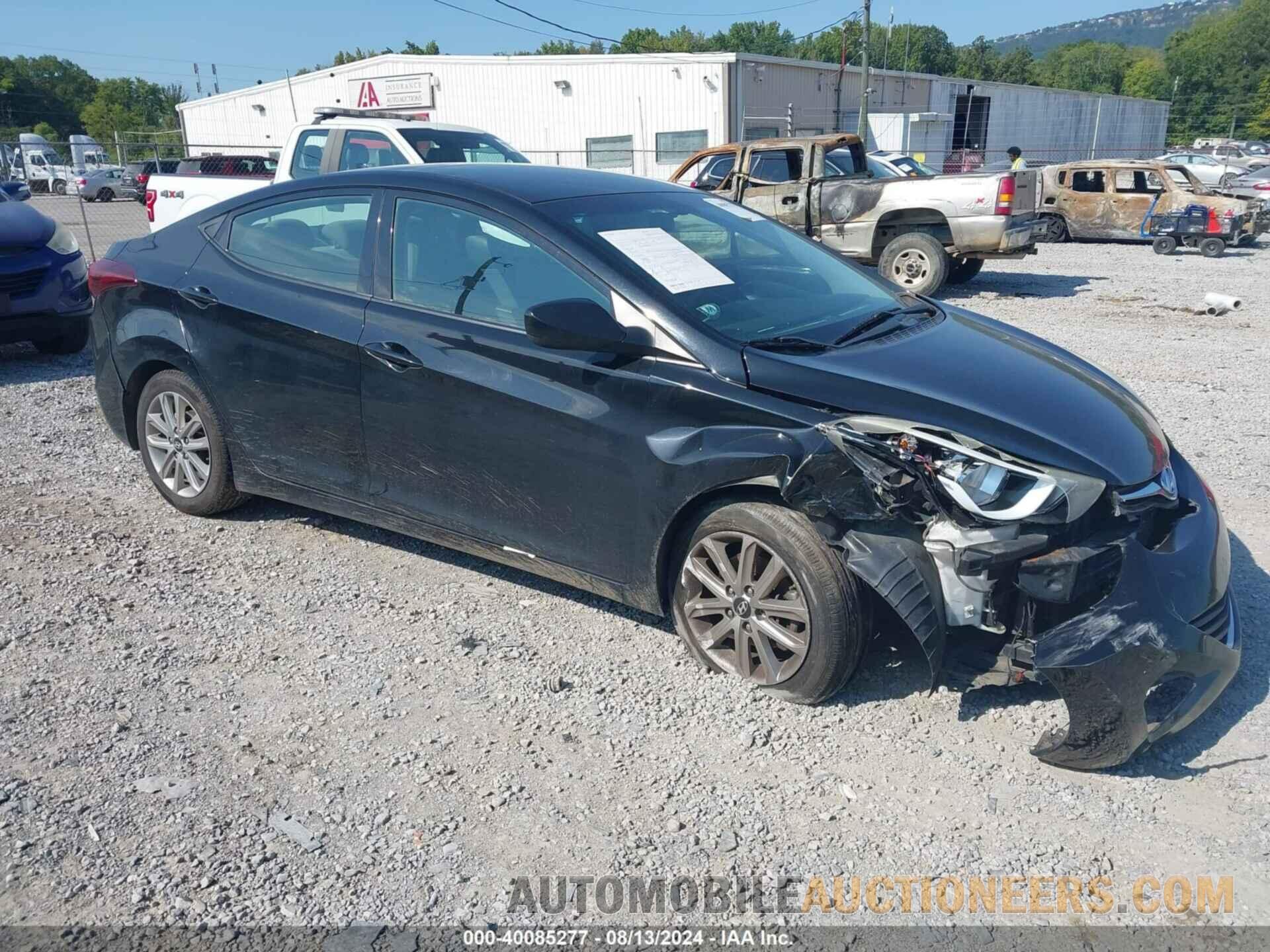 5NPDH4AE0FH559121 HYUNDAI ELANTRA 2015