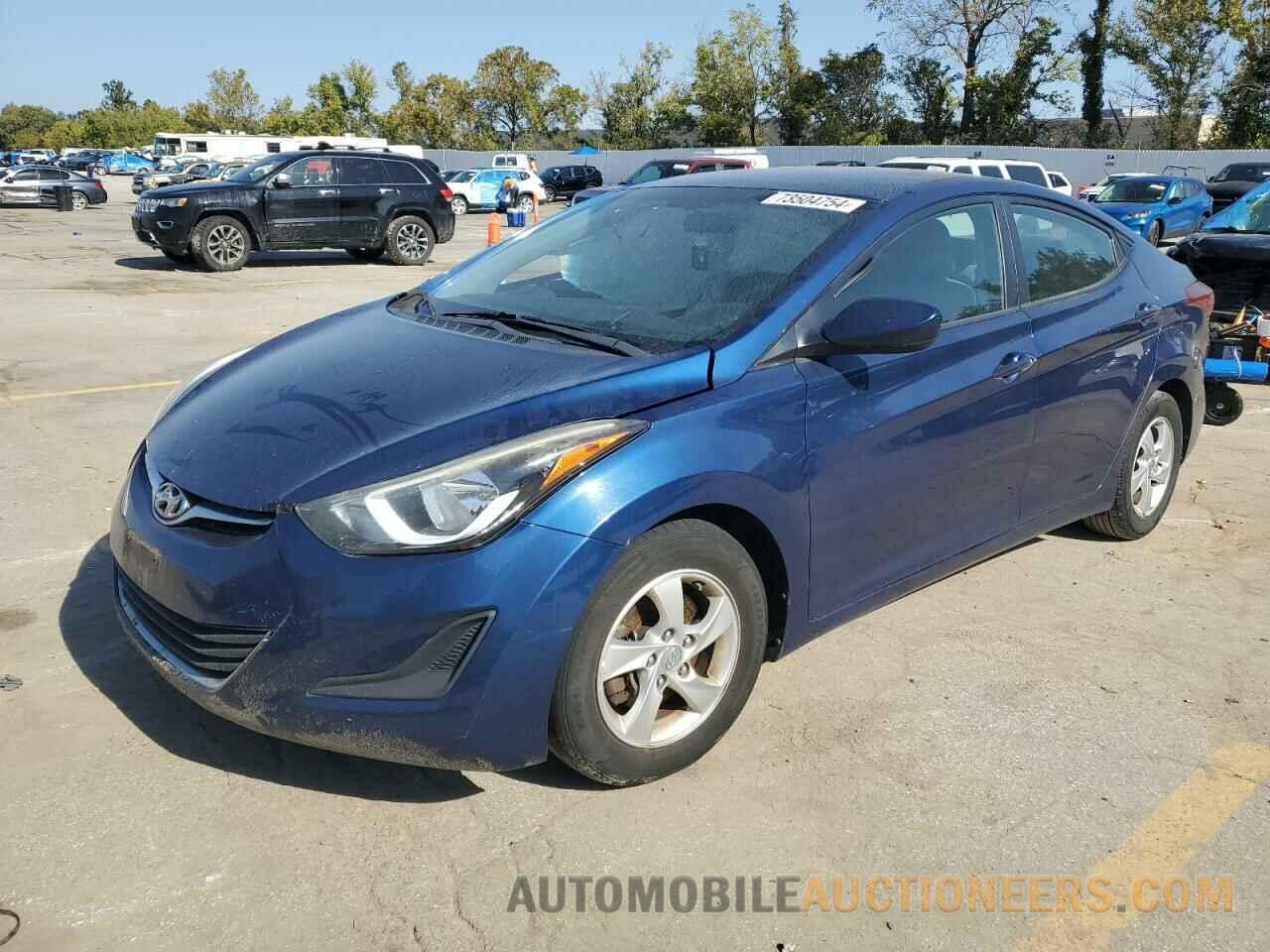 5NPDH4AE0FH574086 HYUNDAI ELANTRA 2015