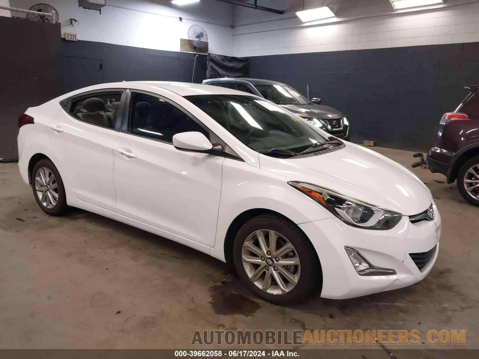 5NPDH4AE0FH583127 HYUNDAI ELANTRA 2015