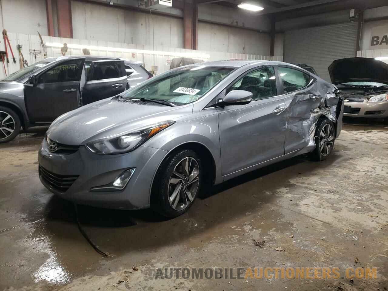 5NPDH4AE0FH595973 HYUNDAI ELANTRA 2015