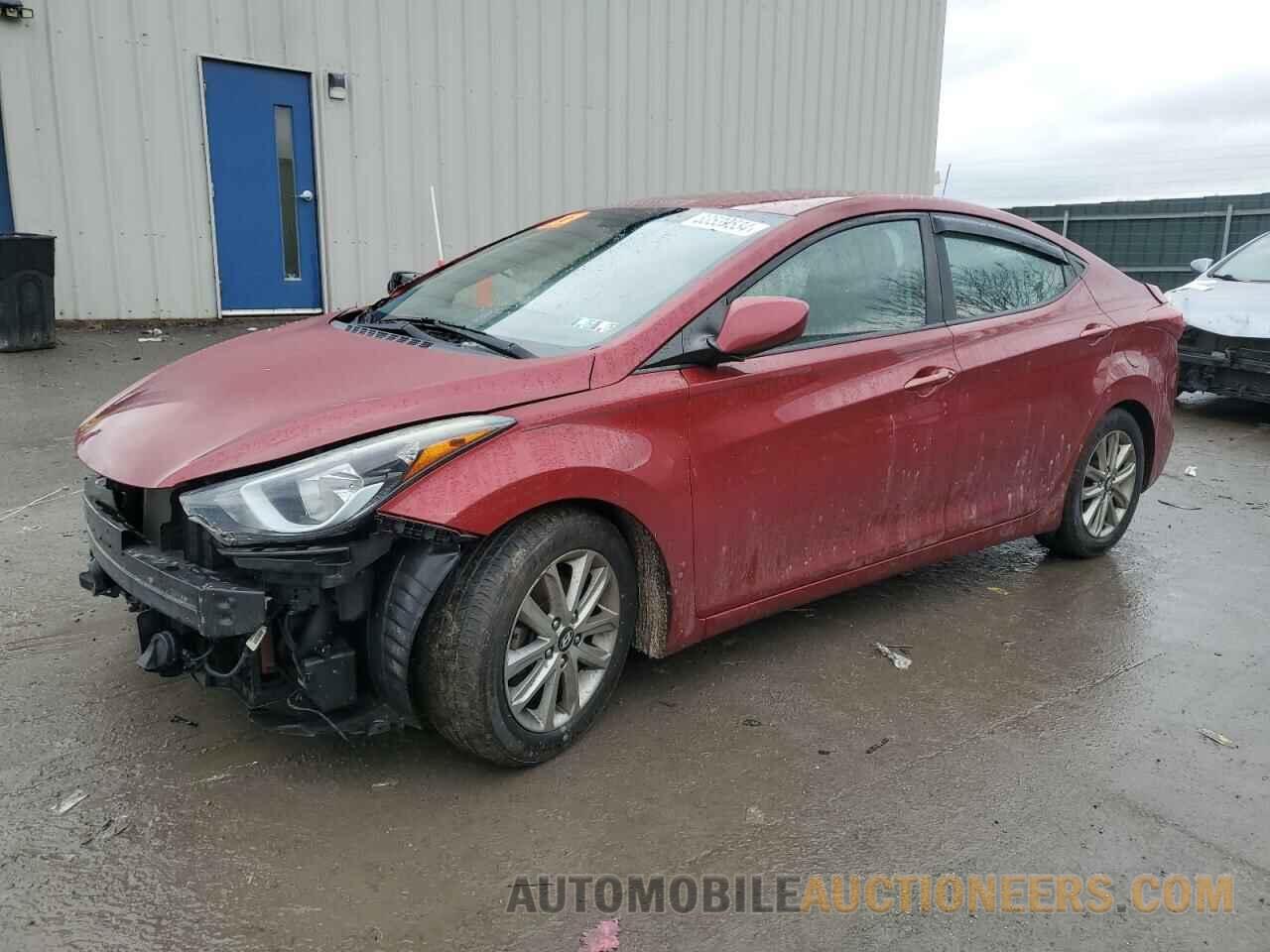 5NPDH4AE0GH653694 HYUNDAI ELANTRA 2016