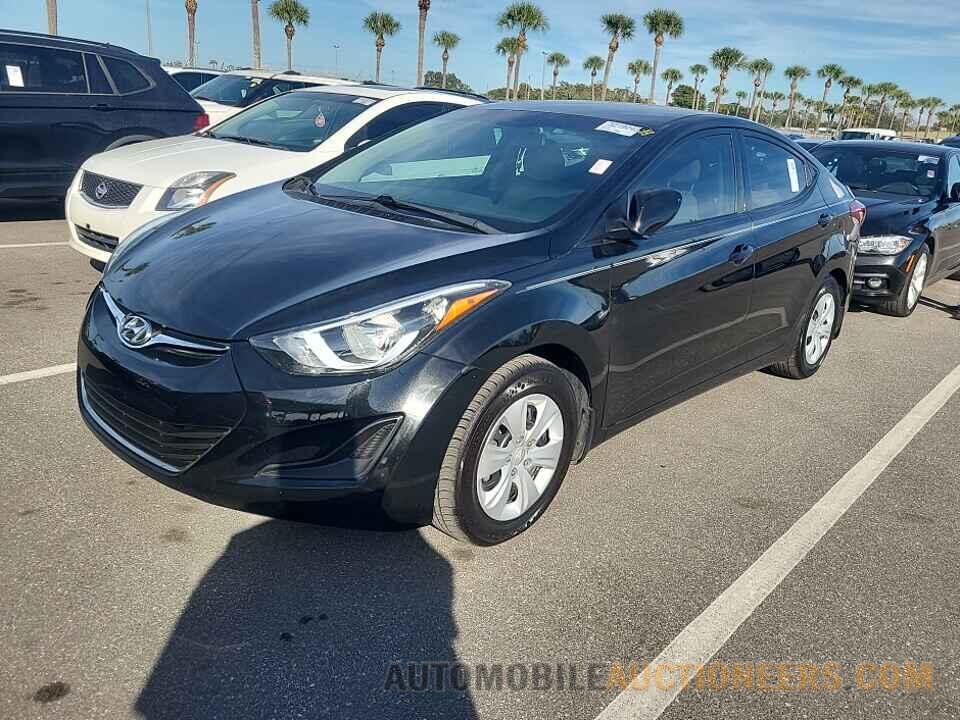 5NPDH4AE0GH664193 Hyundai Elantra 2016