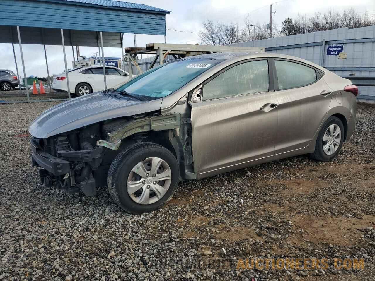 5NPDH4AE0GH681706 HYUNDAI ELANTRA 2016