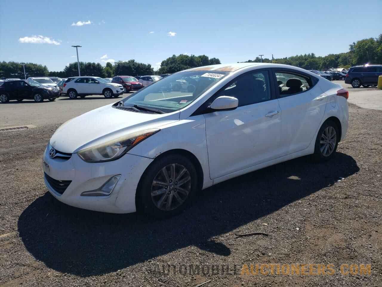 5NPDH4AE0GH684864 HYUNDAI ELANTRA 2016