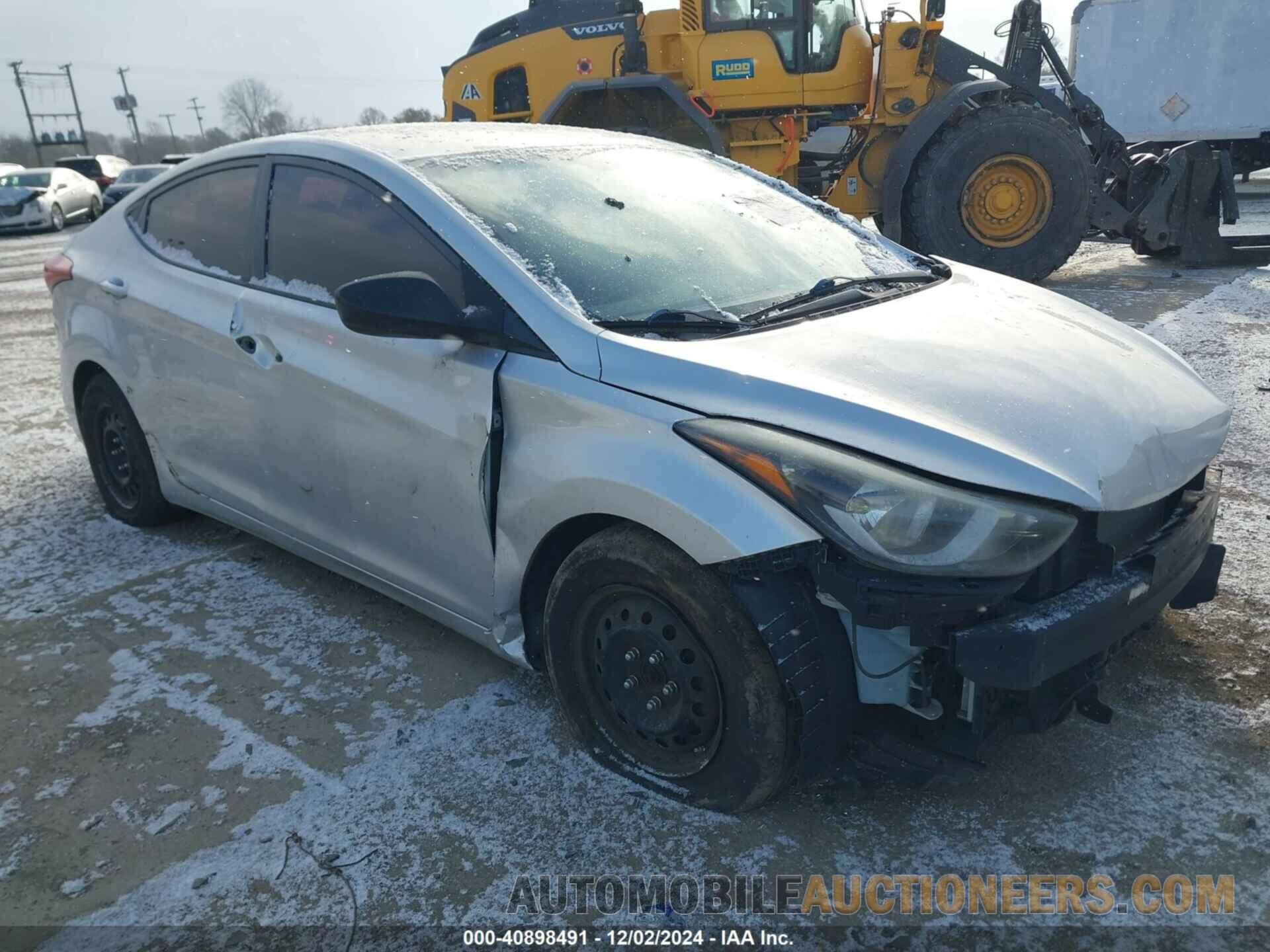 5NPDH4AE0GH693984 HYUNDAI ELANTRA 2016