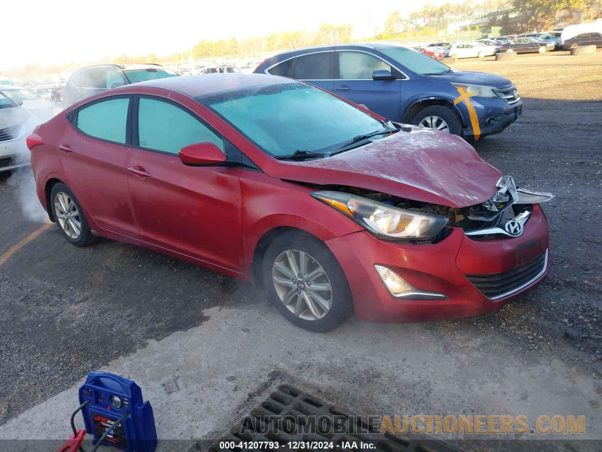 5NPDH4AE0GH694181 HYUNDAI ELANTRA 2016