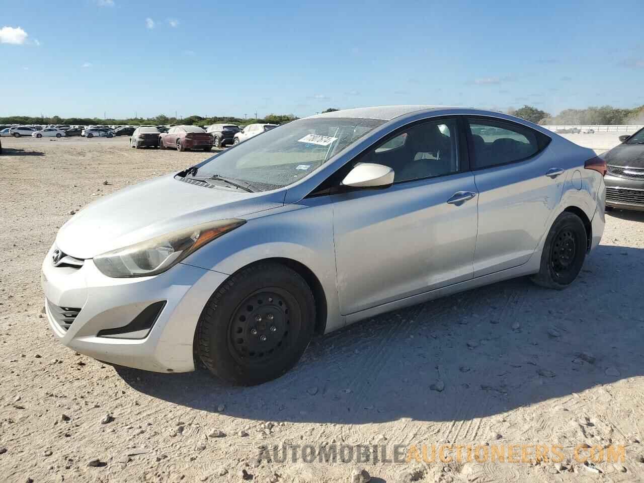 5NPDH4AE0GH703350 HYUNDAI ELANTRA 2016