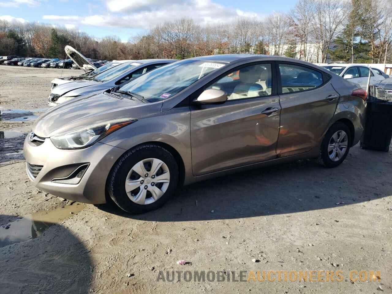 5NPDH4AE0GH713179 HYUNDAI ELANTRA 2016