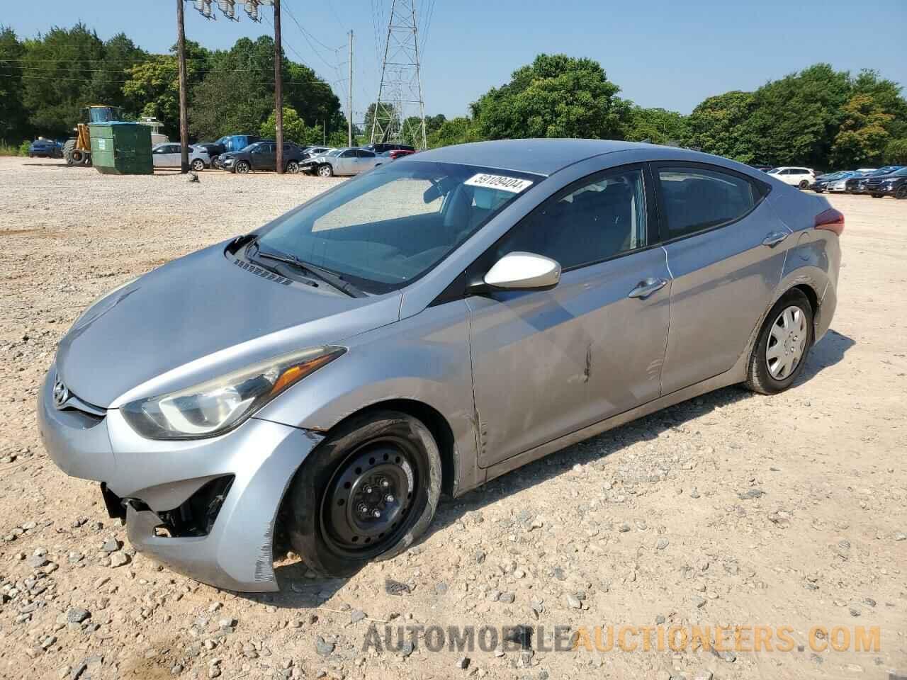 5NPDH4AE0GH717703 HYUNDAI ELANTRA 2016