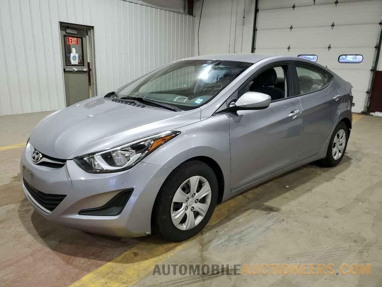 5NPDH4AE0GH720987 HYUNDAI ELANTRA 2016