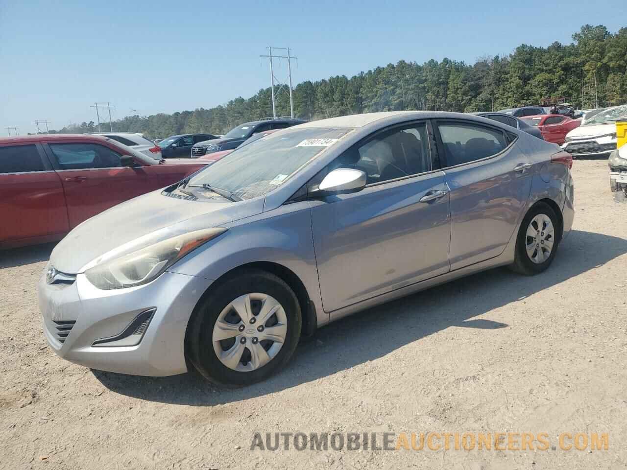 5NPDH4AE0GH721573 HYUNDAI ELANTRA 2016