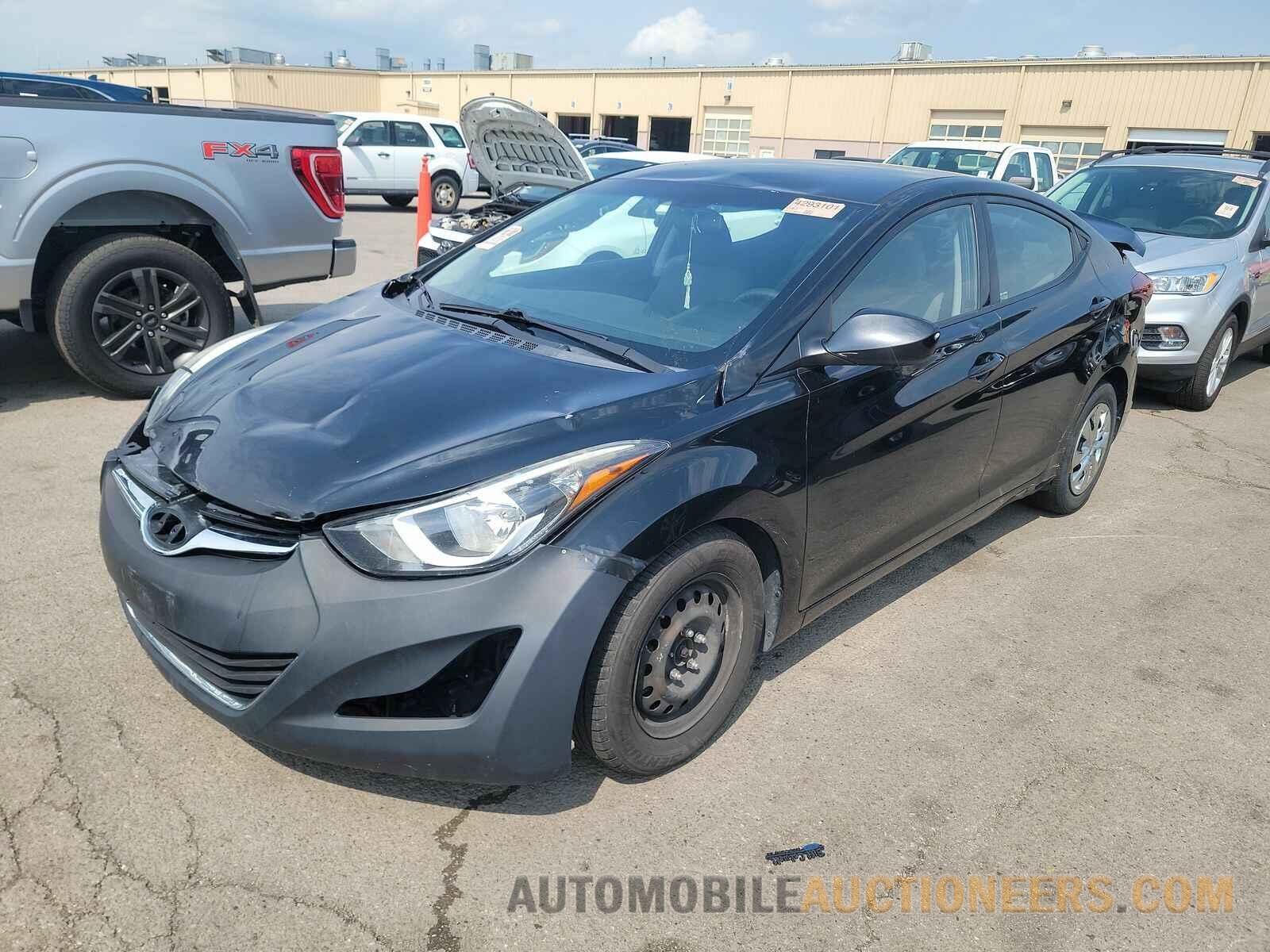 5NPDH4AE0GH738681 Hyundai Elantra 2016