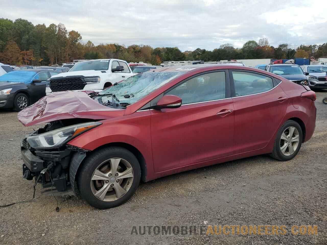 5NPDH4AE0GH768764 HYUNDAI ELANTRA 2016