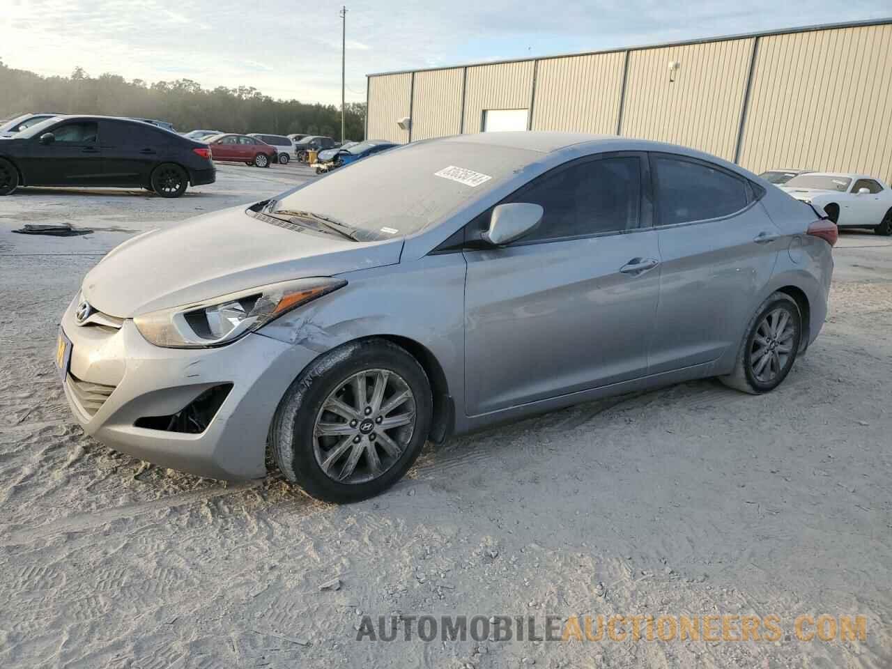 5NPDH4AE0GH776105 HYUNDAI ELANTRA 2016