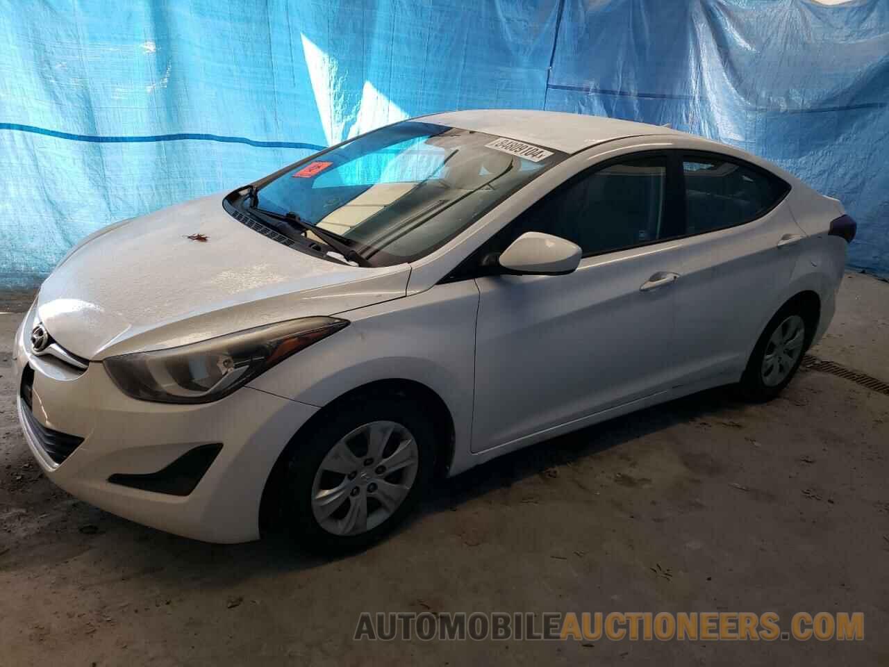 5NPDH4AE0GH776167 HYUNDAI ELANTRA 2016