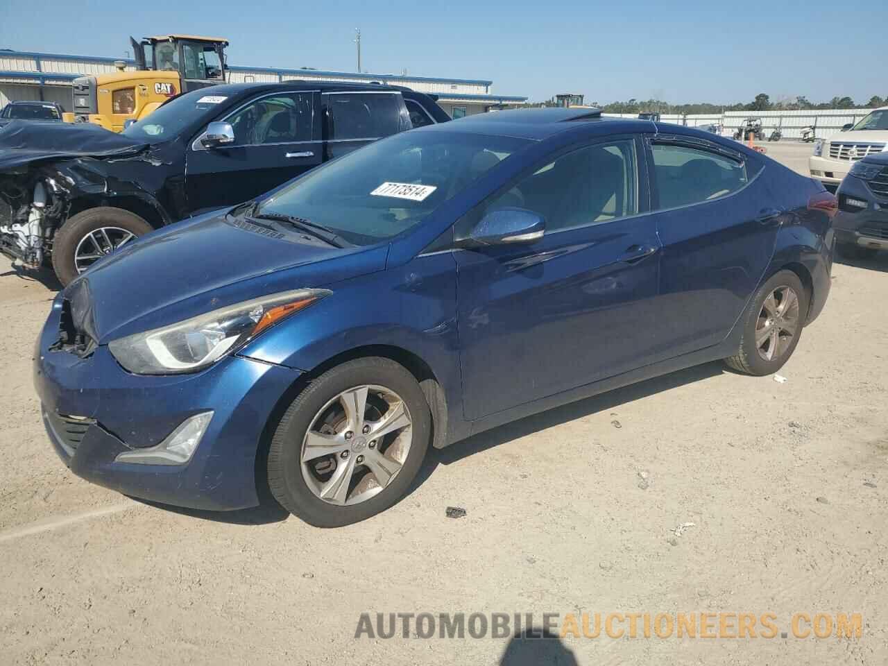 5NPDH4AE0GH784401 HYUNDAI ELANTRA 2016