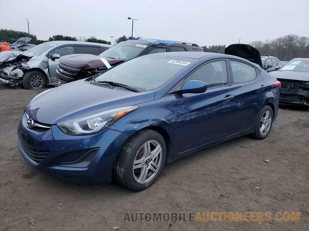 5NPDH4AE0GH785712 HYUNDAI ELANTRA 2016