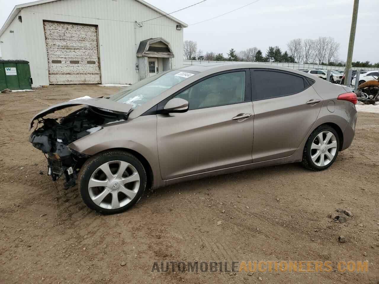 5NPDH4AE1BH000834 HYUNDAI ELANTRA 2011