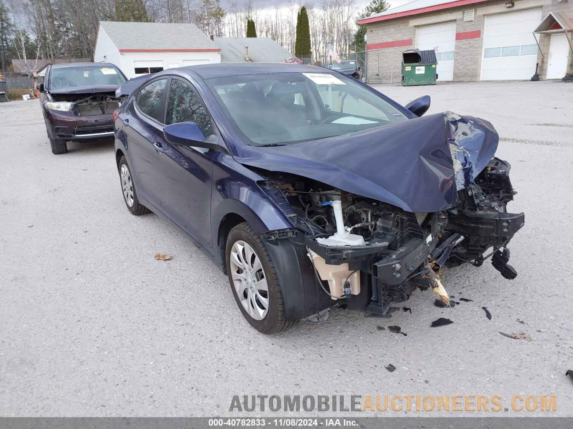 5NPDH4AE1BH022526 HYUNDAI ELANTRA 2011