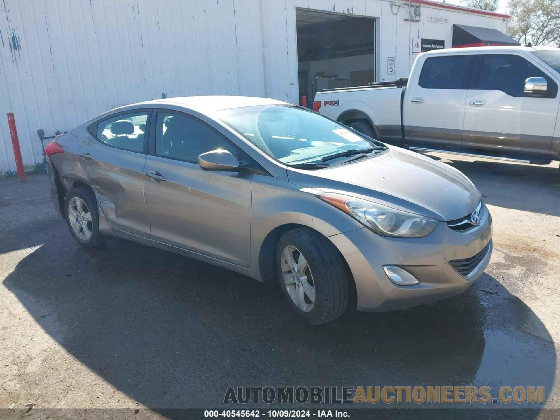 5NPDH4AE1CH147494 HYUNDAI ELANTRA 2012