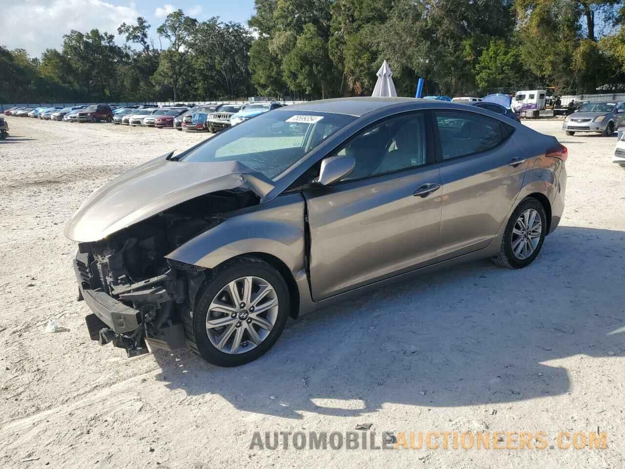 5NPDH4AE1EH467742 HYUNDAI ELANTRA 2014