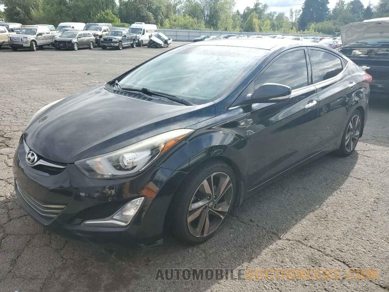 5NPDH4AE1EH469314 HYUNDAI ELANTRA 2014