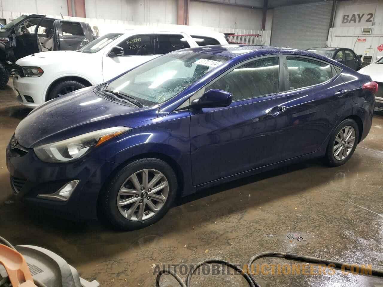 5NPDH4AE1EH477347 HYUNDAI ELANTRA 2014