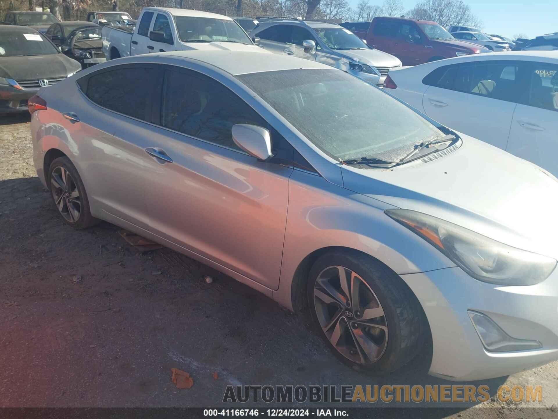 5NPDH4AE1EH492530 HYUNDAI ELANTRA 2014