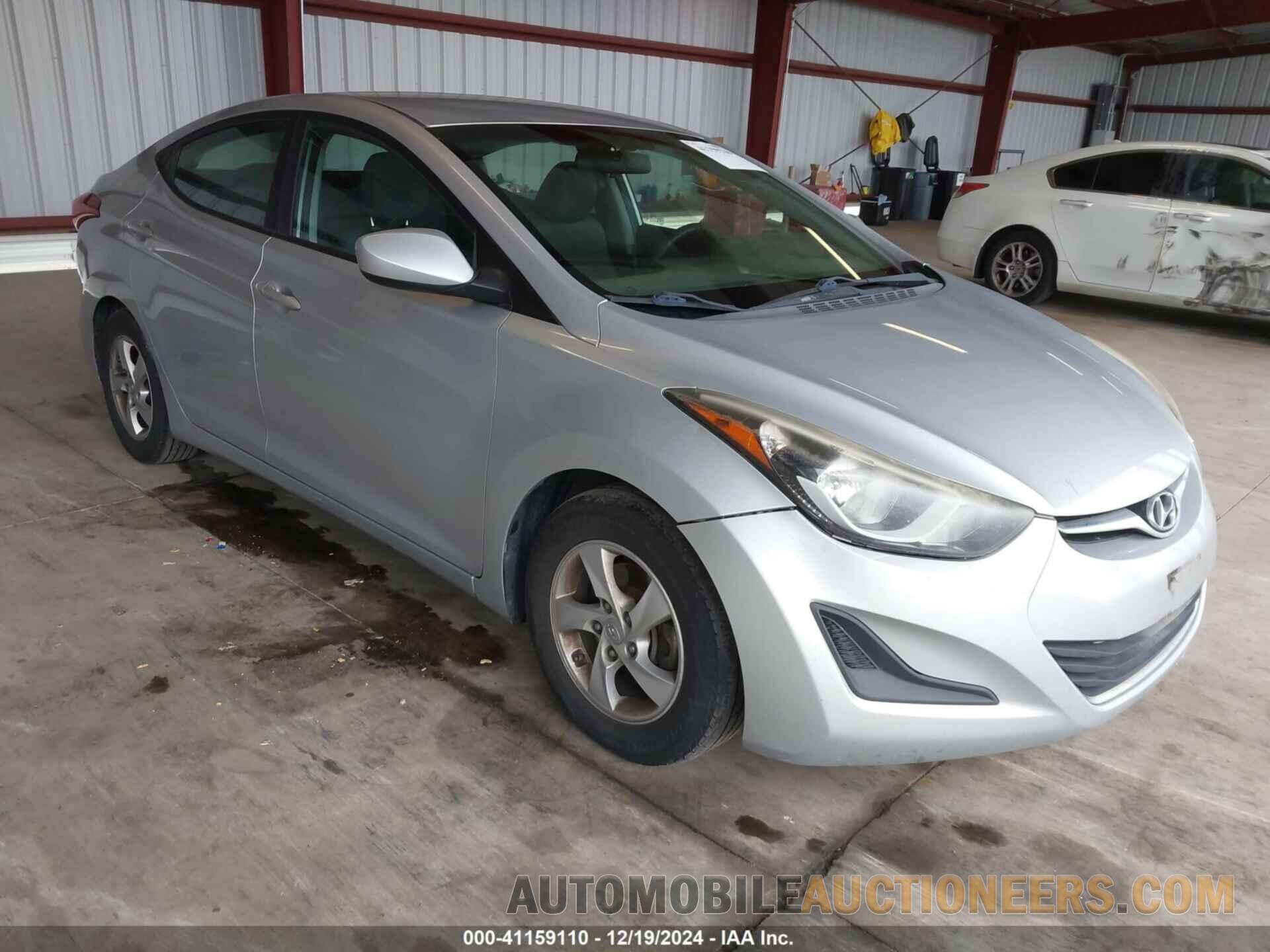 5NPDH4AE1EH521959 HYUNDAI ELANTRA 2014