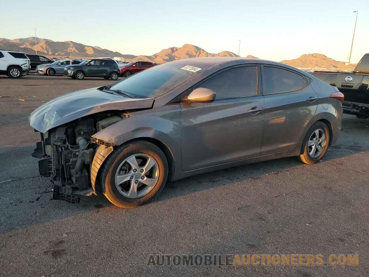 5NPDH4AE1EH524831 HYUNDAI ELANTRA 2014