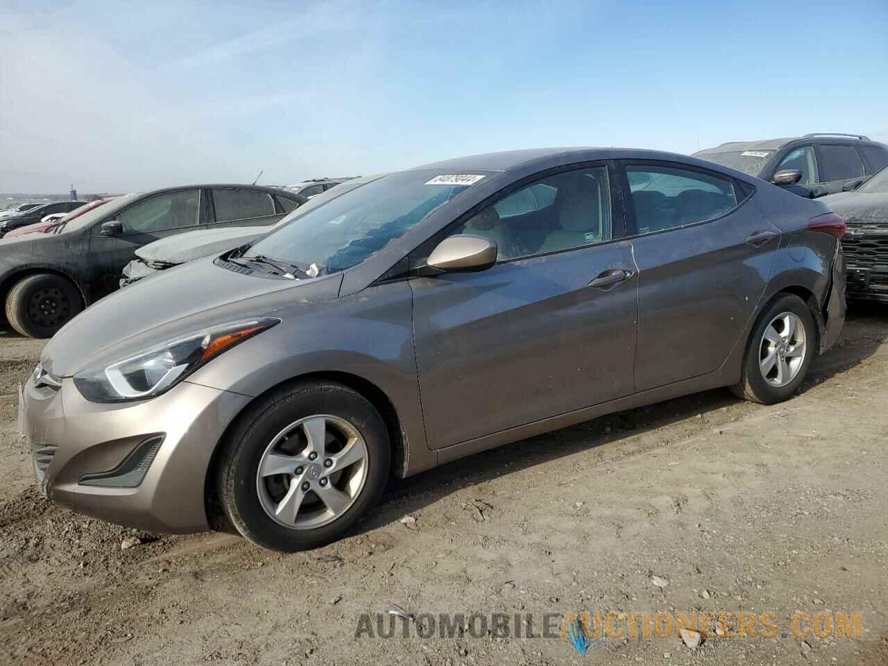 5NPDH4AE1EH527325 HYUNDAI ELANTRA 2014