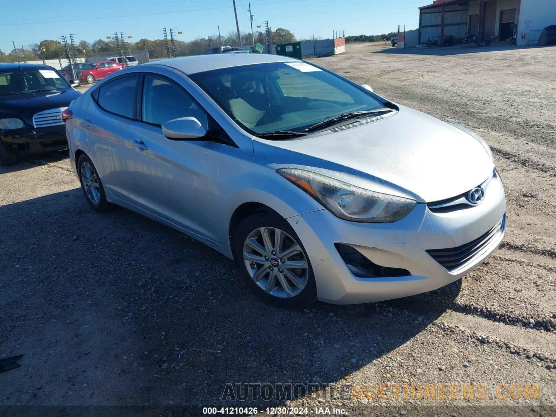 5NPDH4AE1FH603899 HYUNDAI ELANTRA 2015