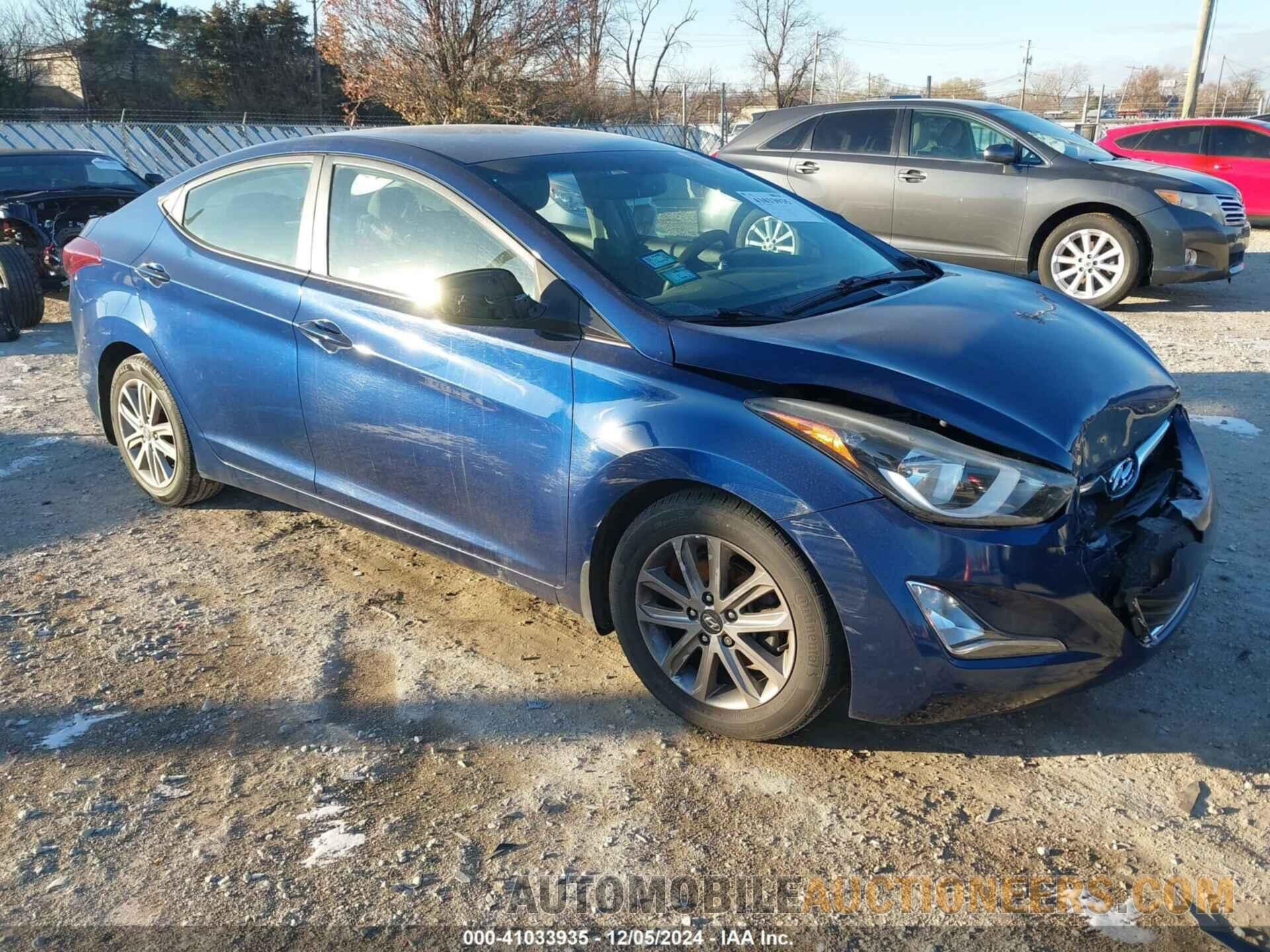 5NPDH4AE1FH623599 HYUNDAI ELANTRA 2015