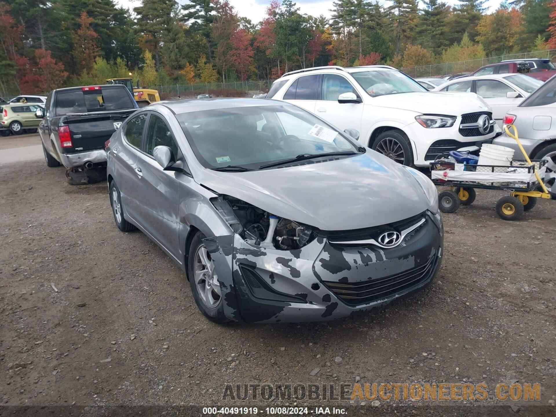 5NPDH4AE1FH630486 HYUNDAI ELANTRA 2015