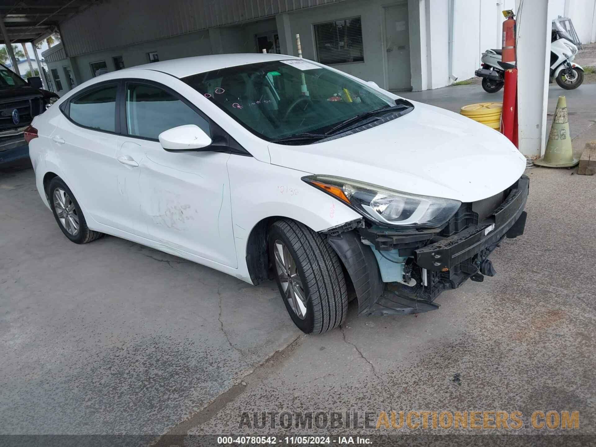 5NPDH4AE1FH632318 HYUNDAI ELANTRA 2015