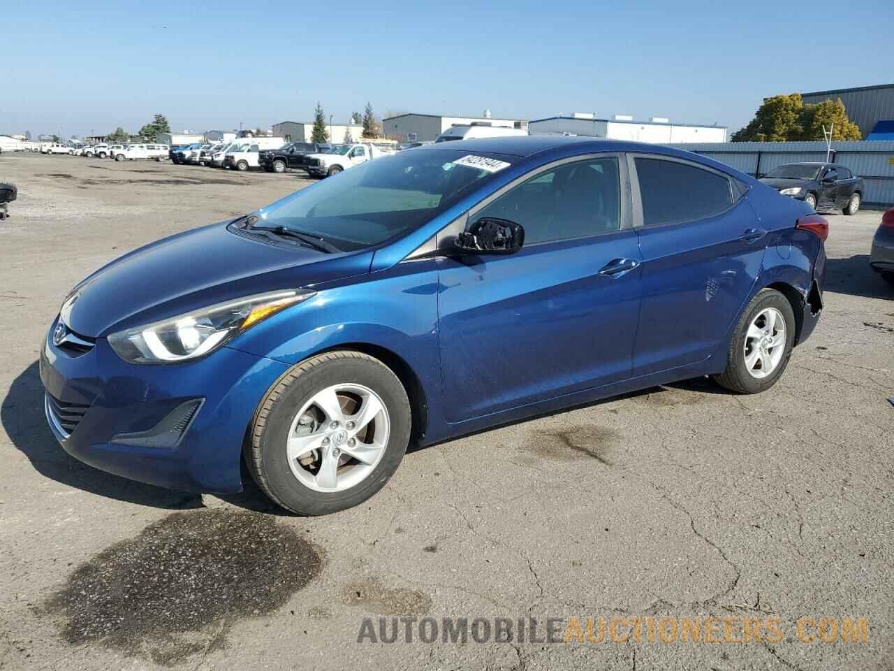 5NPDH4AE1FH643562 HYUNDAI ELANTRA 2015