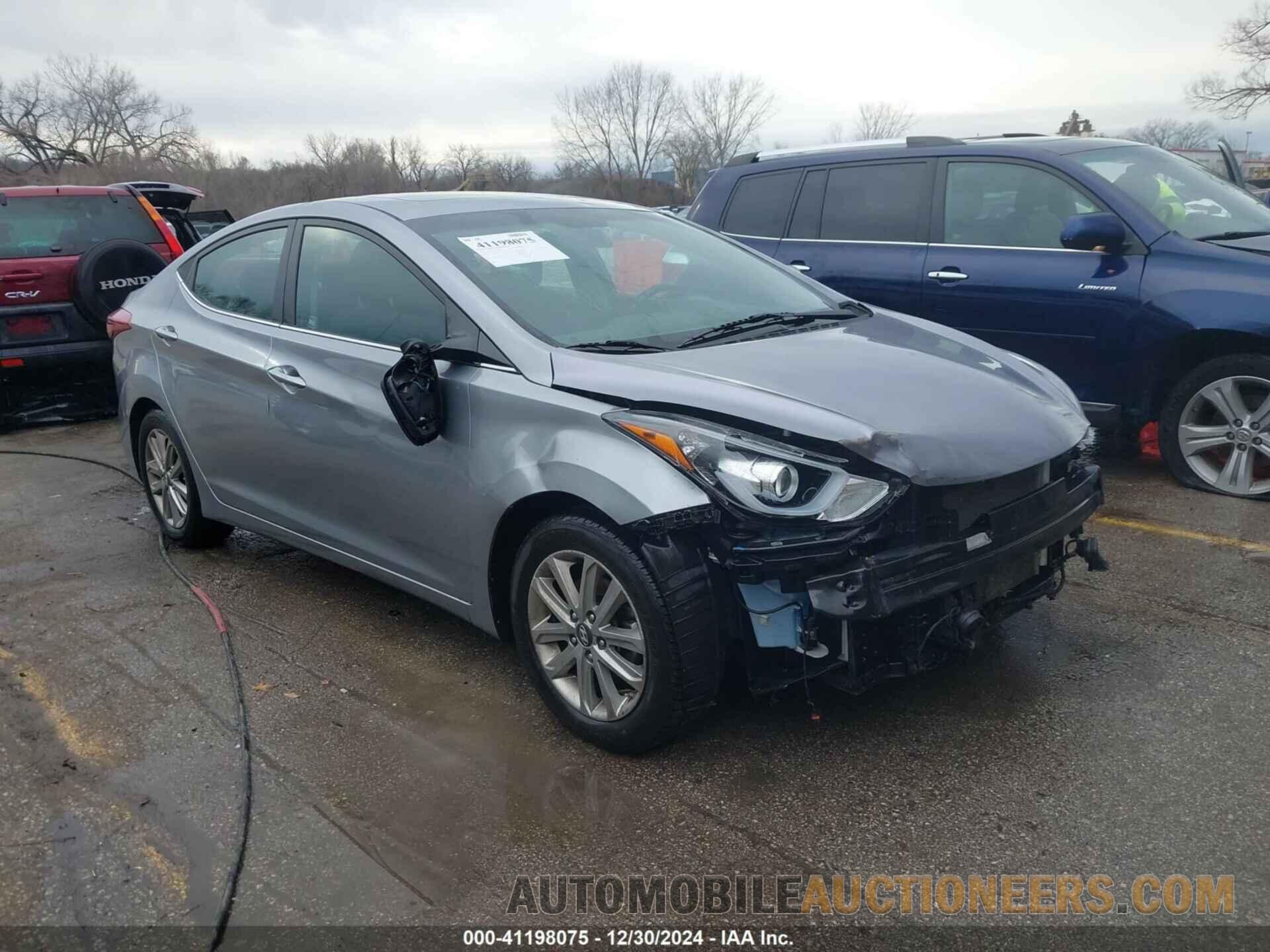 5NPDH4AE1FH643741 HYUNDAI ELANTRA 2015