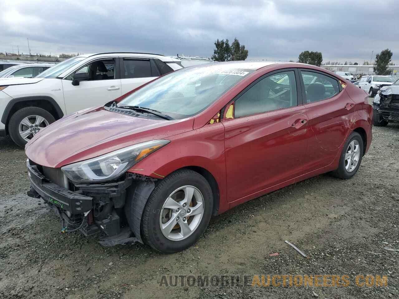 5NPDH4AE1FH646462 HYUNDAI ELANTRA 2015