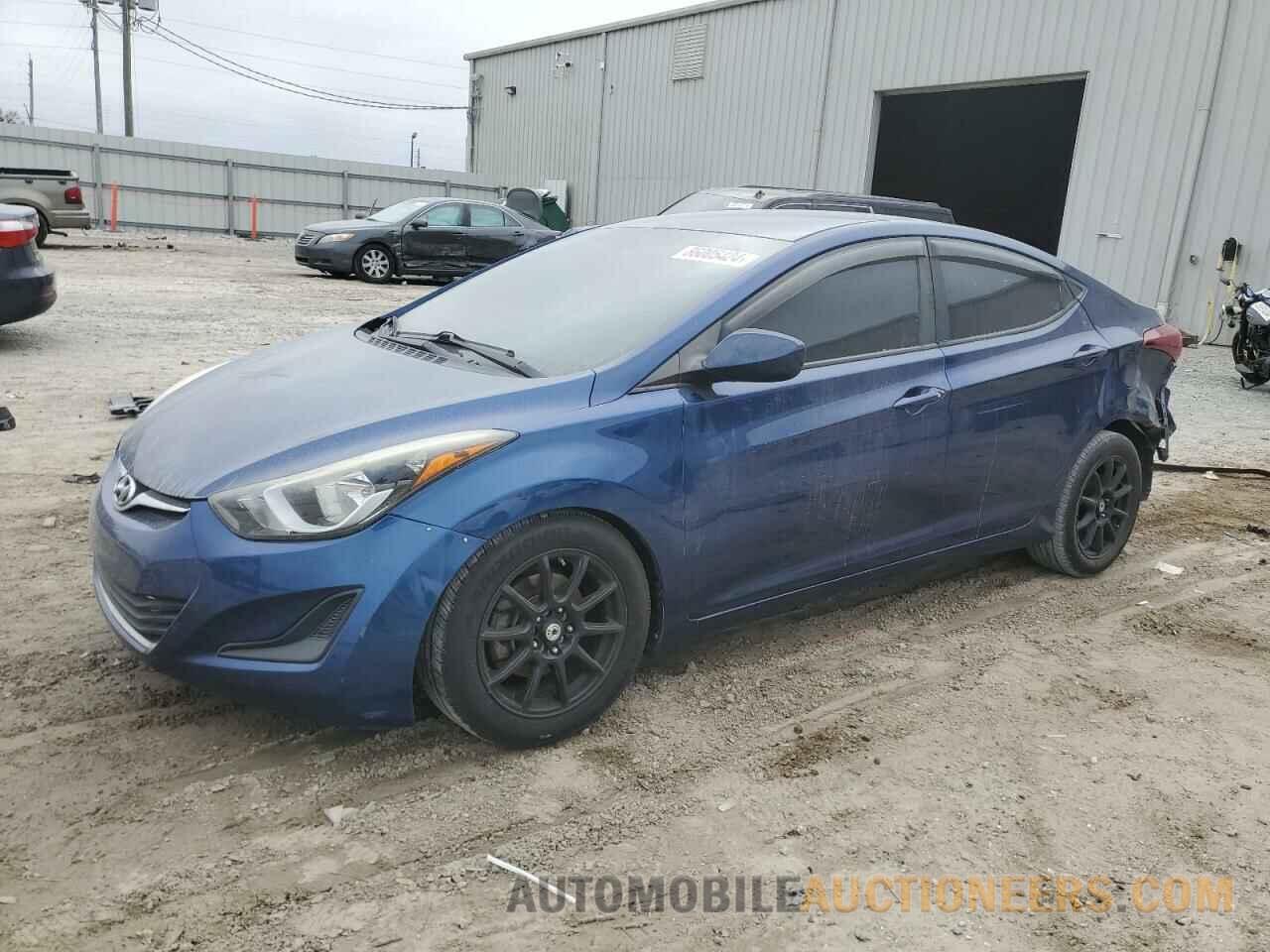 5NPDH4AE1GH683741 HYUNDAI ELANTRA 2016